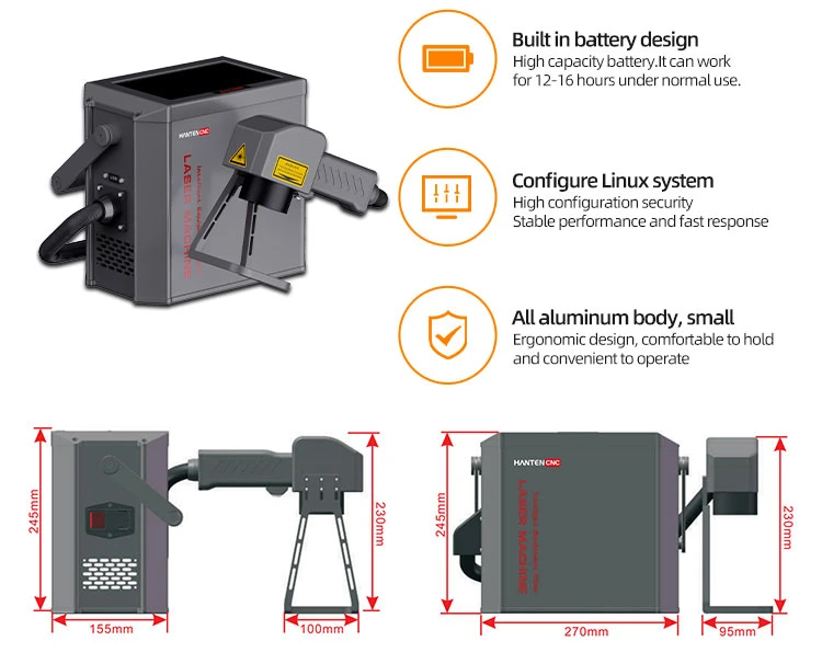 Powder Coated Flask Vacuum Yeti Tumbler Cup Laser Marking Engraving Machine  - China Handheld Laser Marking Machine, Handheld Fiber Laser Marking Machine