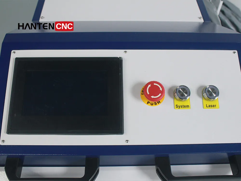 3000W continuous laser cleaning machine control panel