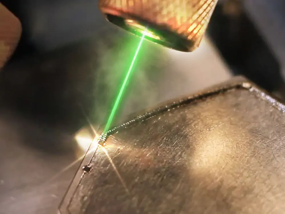how does laser welding work