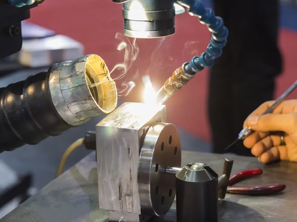 how does laser welding work