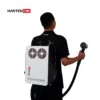 200W Backpack Pulse Laser Cleaning Machine - HANTENCNC