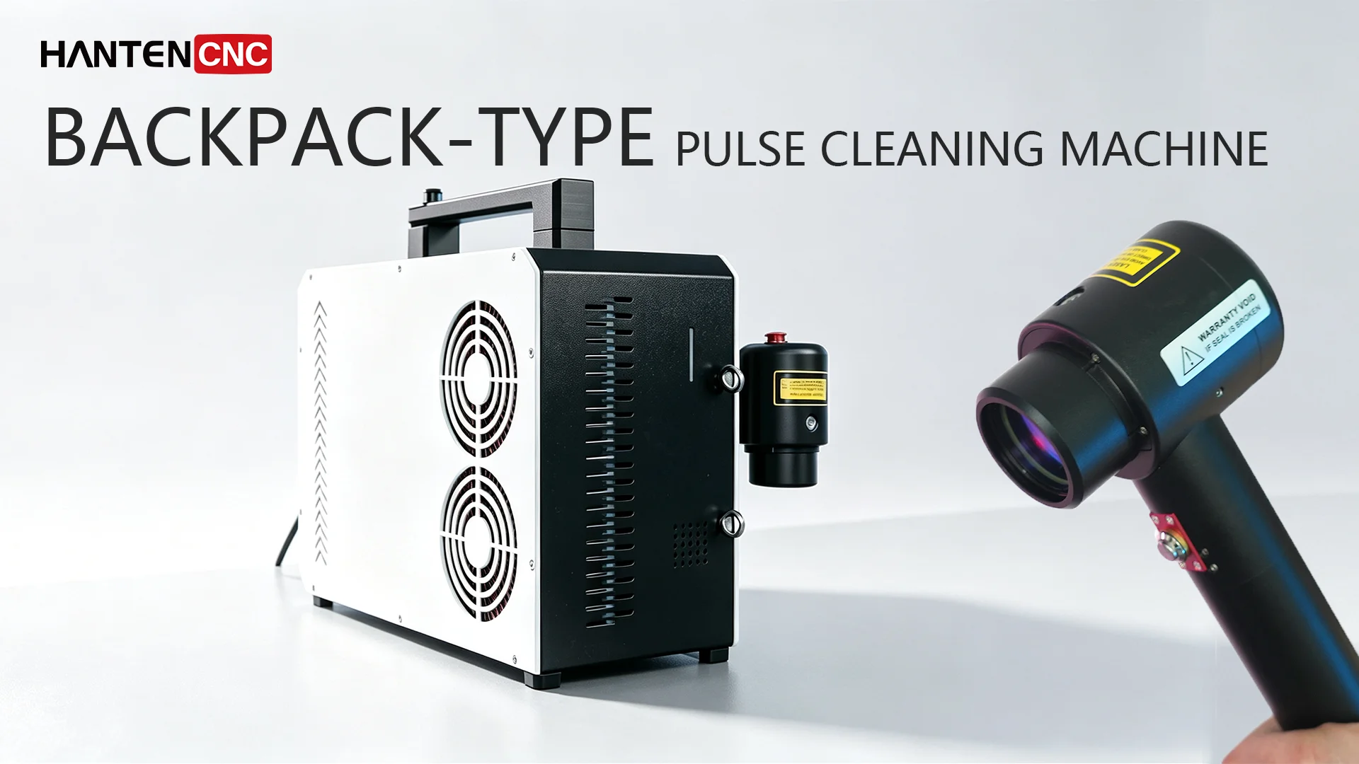 200W Backpack Pulse Laser Cleaning Machine | Laser Paint Remover