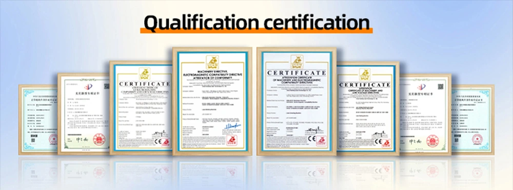 laser cleaning machine own certificate
