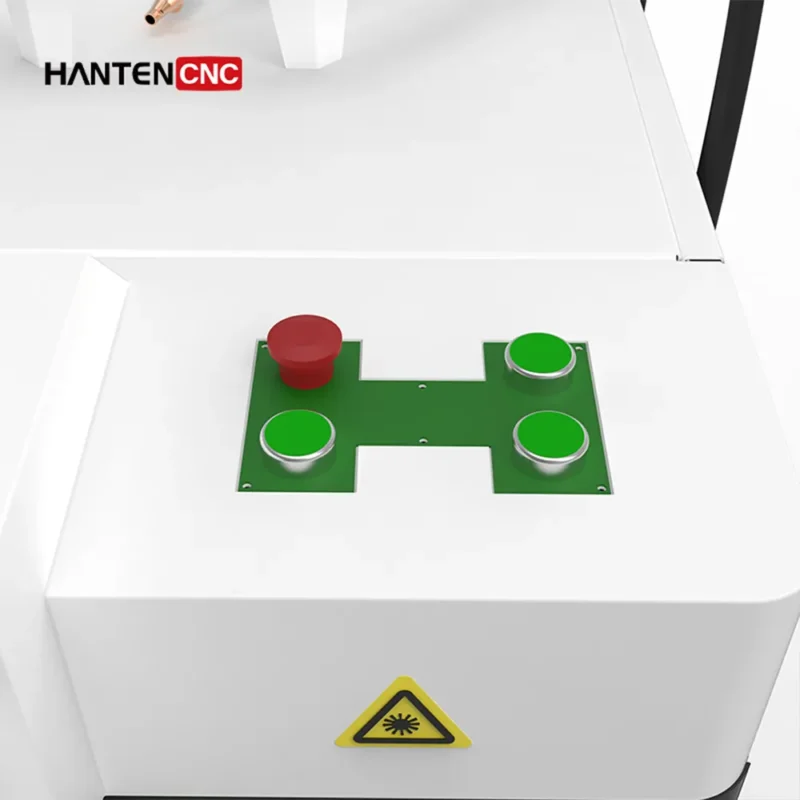 1000w 2000w 3000w Mini Air-Cooled, Handheld Laser Welding Machine Start Button Details