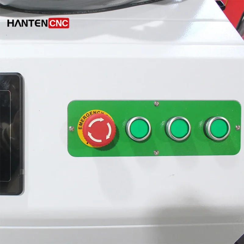 3000W white-green three-in-one laser welding machine buttons