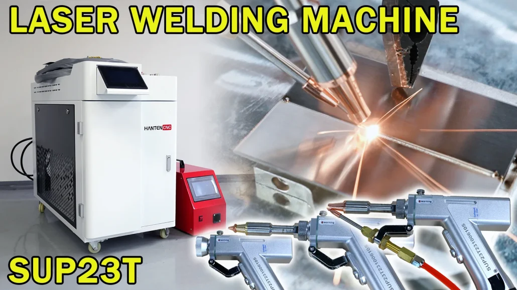 New Cabinet Design 3-in-1 Handheld Laser Welder with SUP23T Welding Head