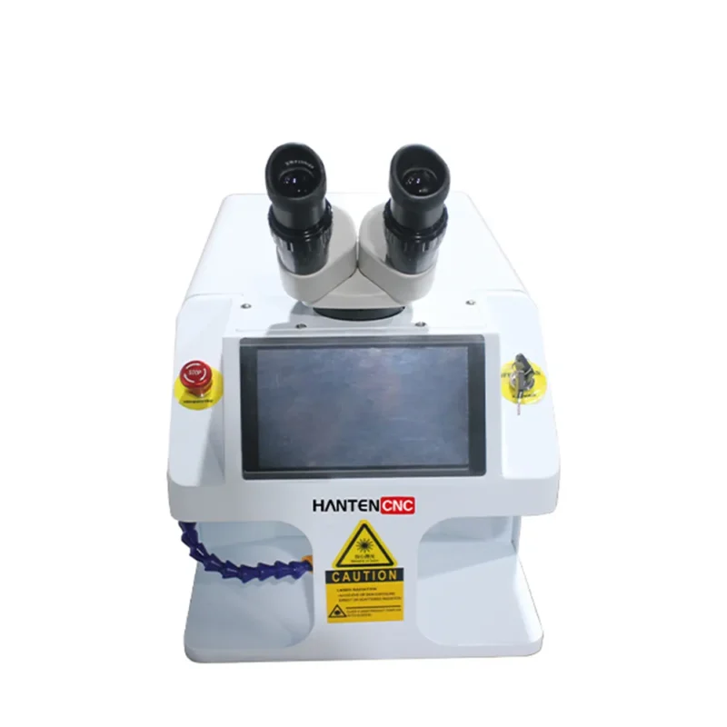 Front display of the jewelry laser welding machine