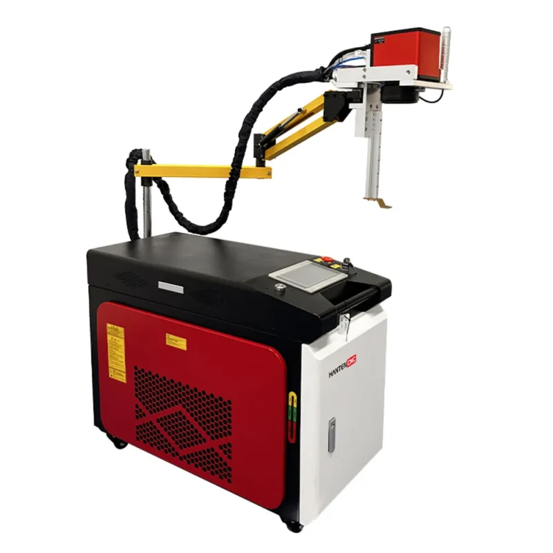 Heat dissipation port for handheld galvo laser welding machine.