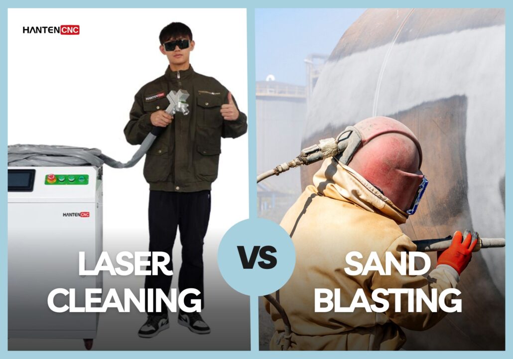Laser Cleaning vs Sandblasting