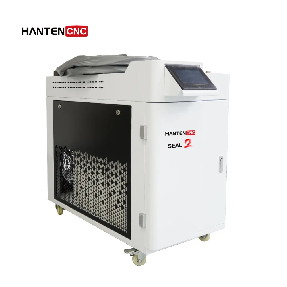SEAL2™ 1500W 2000W 3000W Continuous Laser Cleaning Machines of HANTENCNC