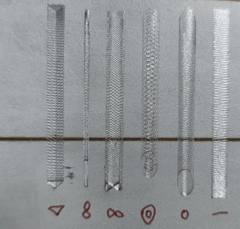 dual pendulum laser welding can weld more patterns