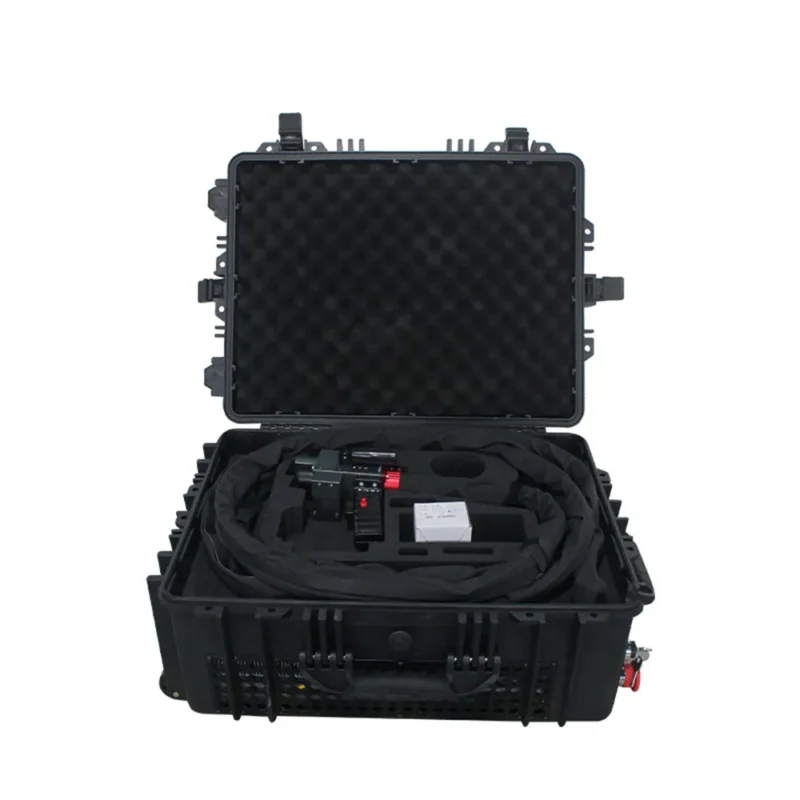luggage case 300W Pulse Laser Cleaning Machine Interior of the Case