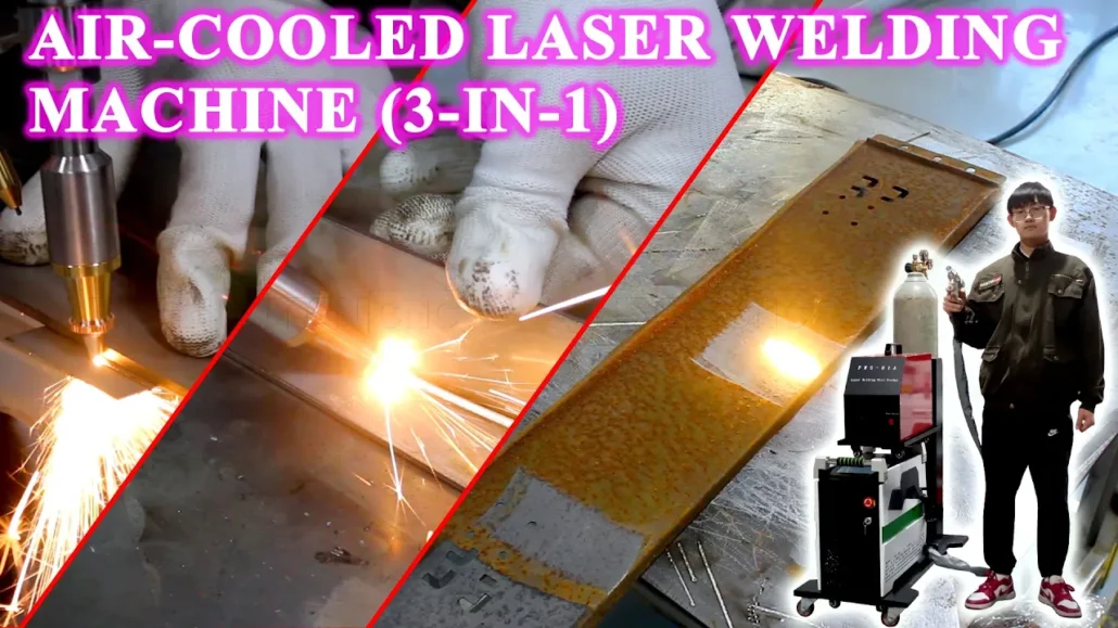 1500W Air-Cooled 3 In 1 Handheld Laser Welding Machine