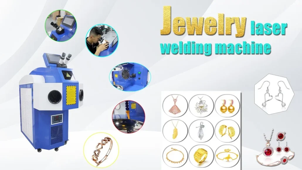 200W Laser Welding Machine For Jewelry Gold And Silver