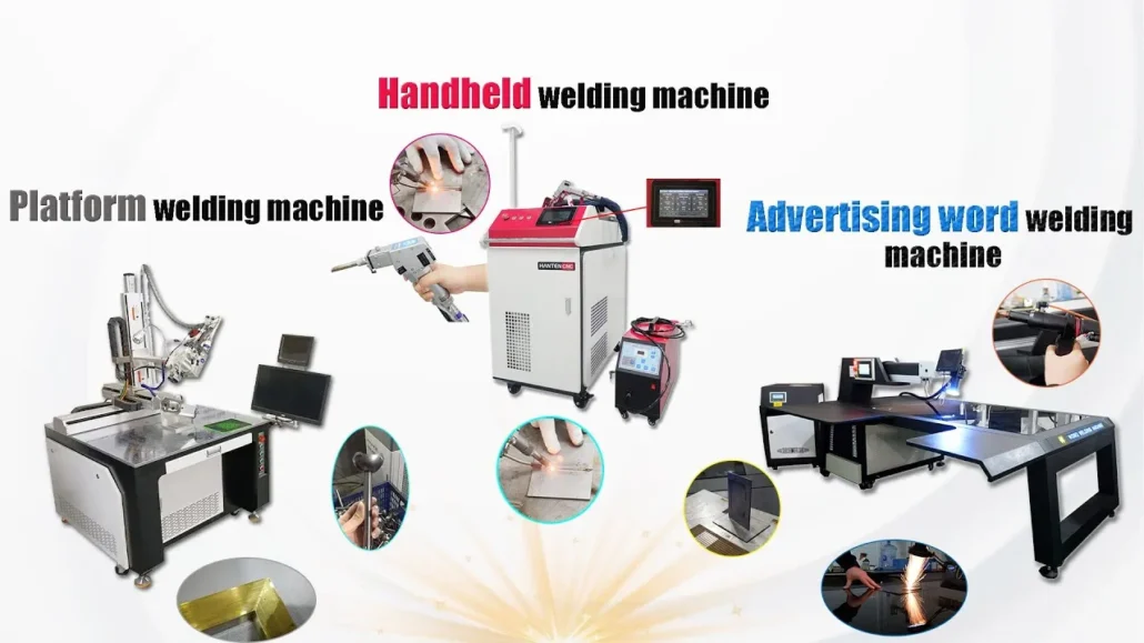 300W Laser Welding Tool For Advertising Word