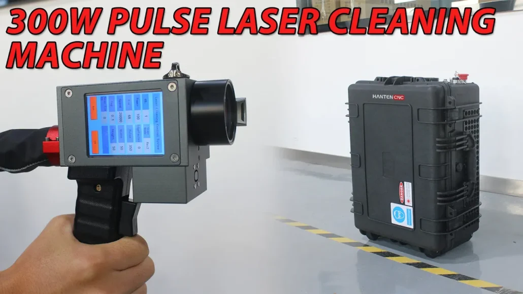 300W Suitcase Pulse Laser Cleaning Machine