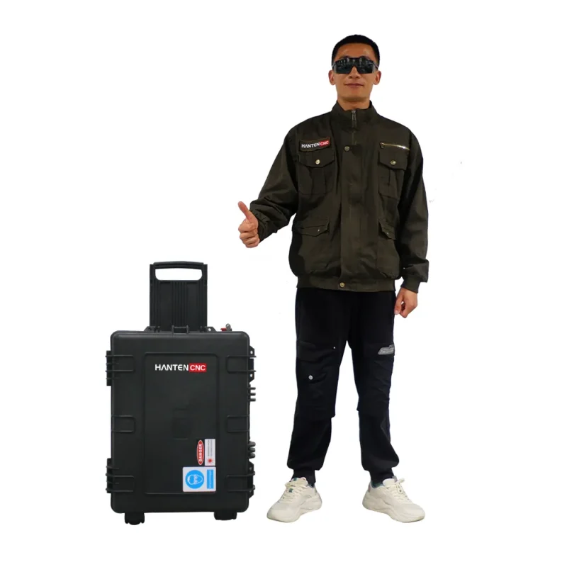 Luggage Case 300W Pulse Laser Cleaning Machine