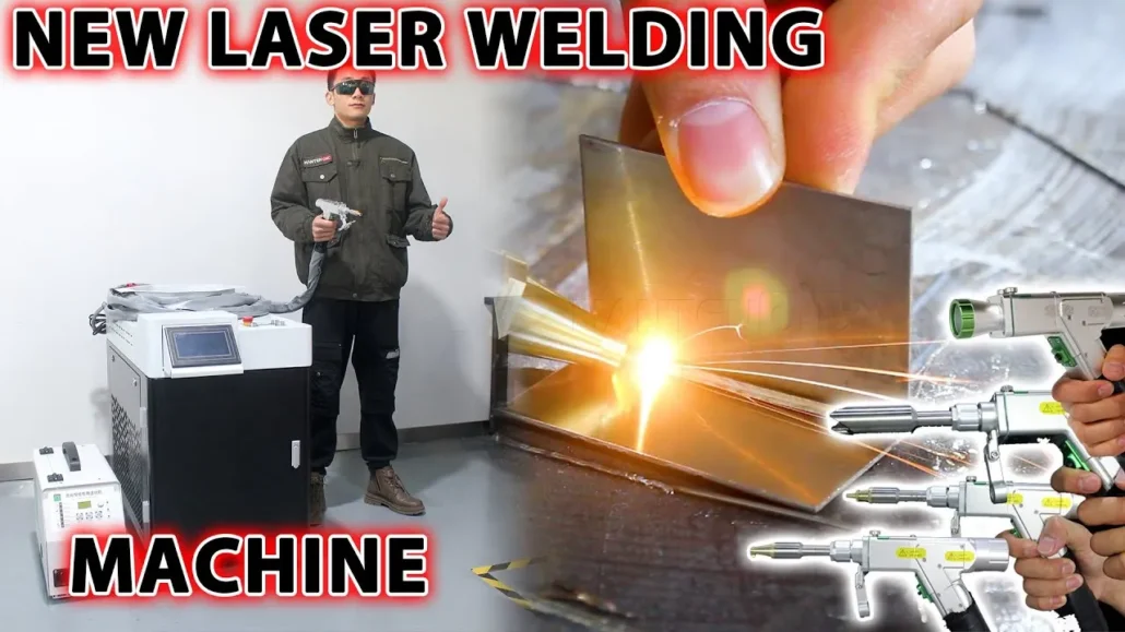 Retractable Screen 3-ln-1 Handheld Laser Welder 1000W 2000W 3000W