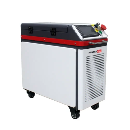 200W Air-Cooled Pulse Laser Cleaning Machine Left Side
