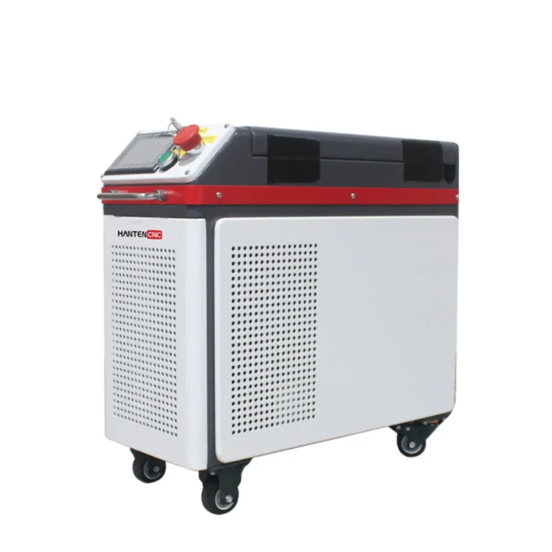 200W Air-Cooled Pulse Laser Cleaning Machine Right Side