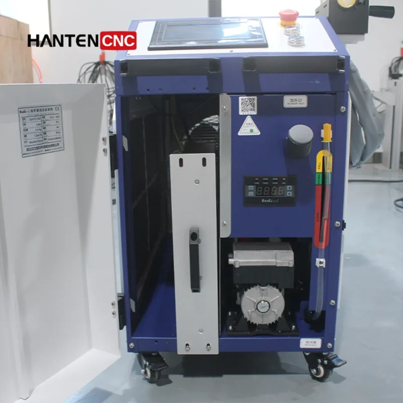 300W Water-Cooled Pulse Laser Cleaning Machine Built-in Water Cooler