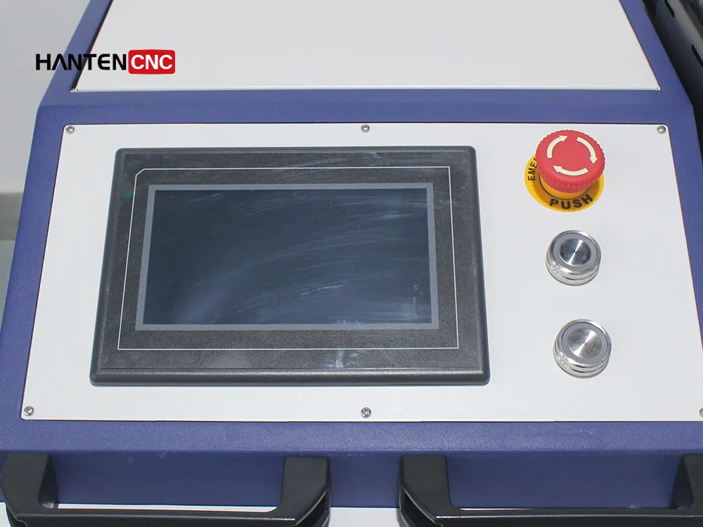 300W Water-Cooled Pulse Laser Cleaning Machine Display Screen Showcase