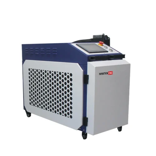 300W Water-Cooled Pulse Laser Cleaning Machine Right Side