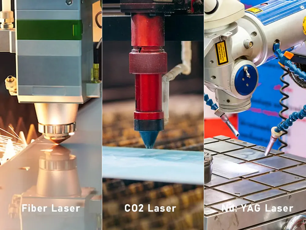 Fiber Laser Vs. CO2 Laser Vs. Nd: YAG Laser