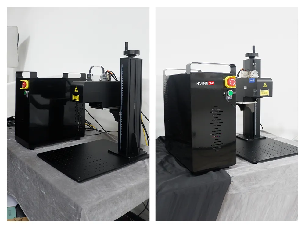 50W 80W 100W Mini 3D Fiber Laser Marking Machines 1