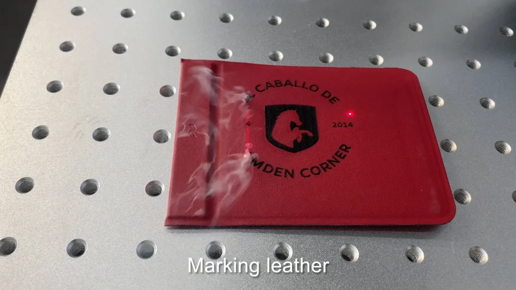 CO2 Laser Marking Machine for Leather