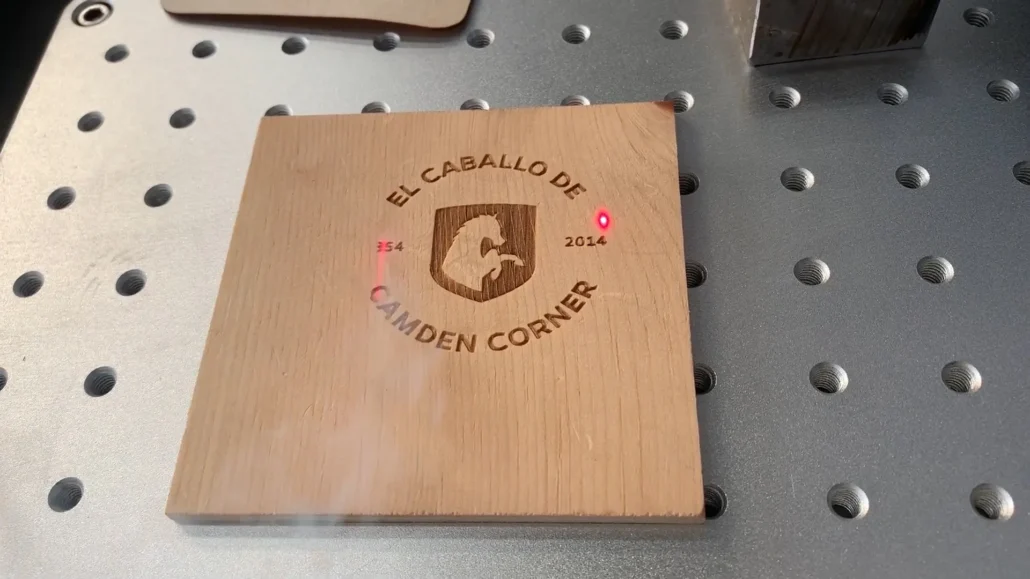 CO2 Laser Marking Machine for Wood