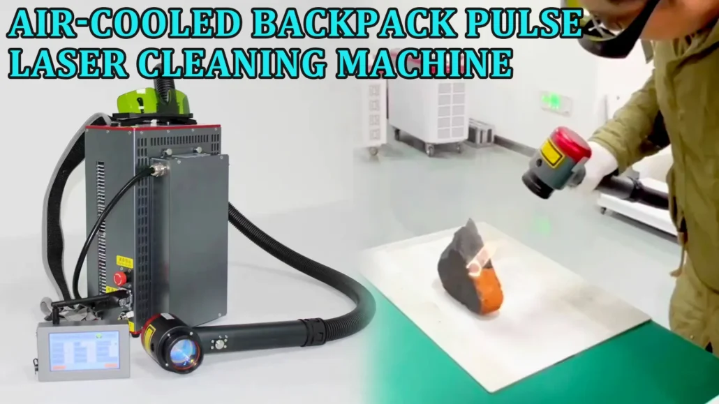 Cover of air-cooled backpack pulse laser cleaner