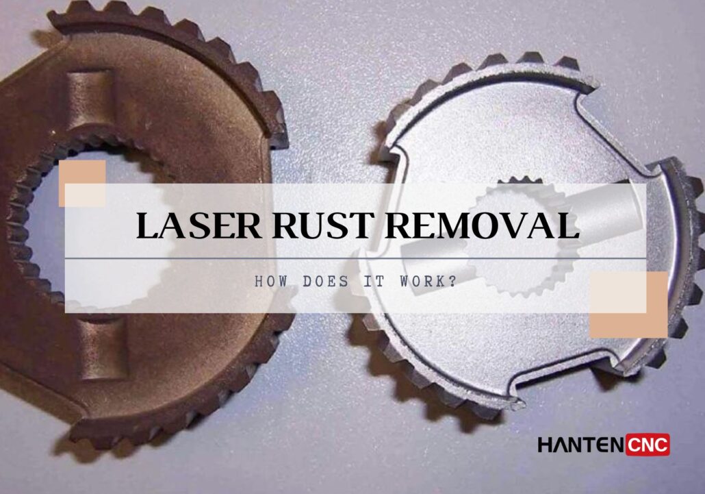 laser removing rust machine