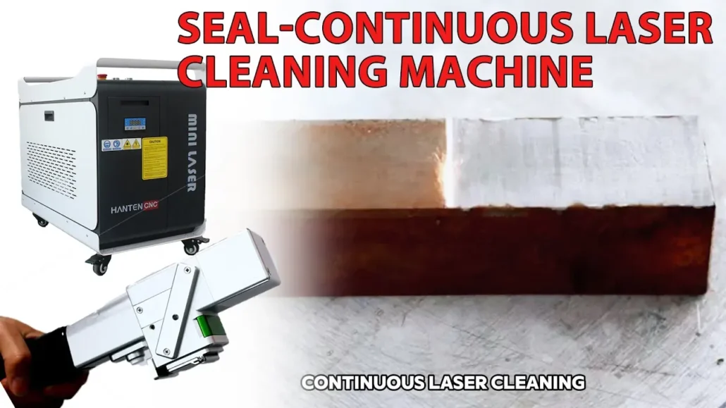 Continuous handheld laser cleaning machine Audio Cover