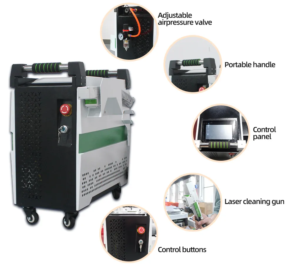 Portable Handheld Laser Cleaning Machine Accessory