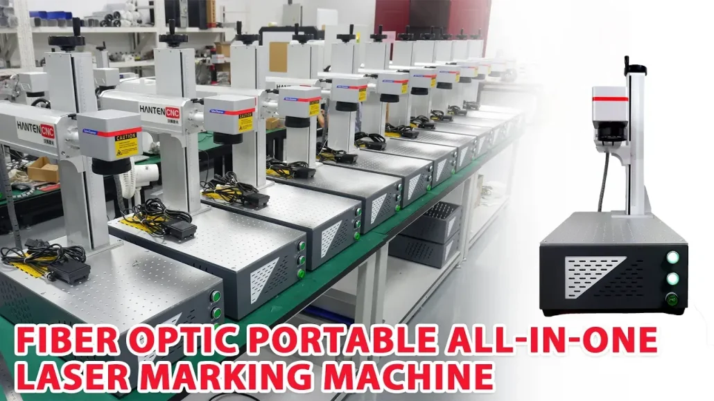 all in one laser fiber marking machine