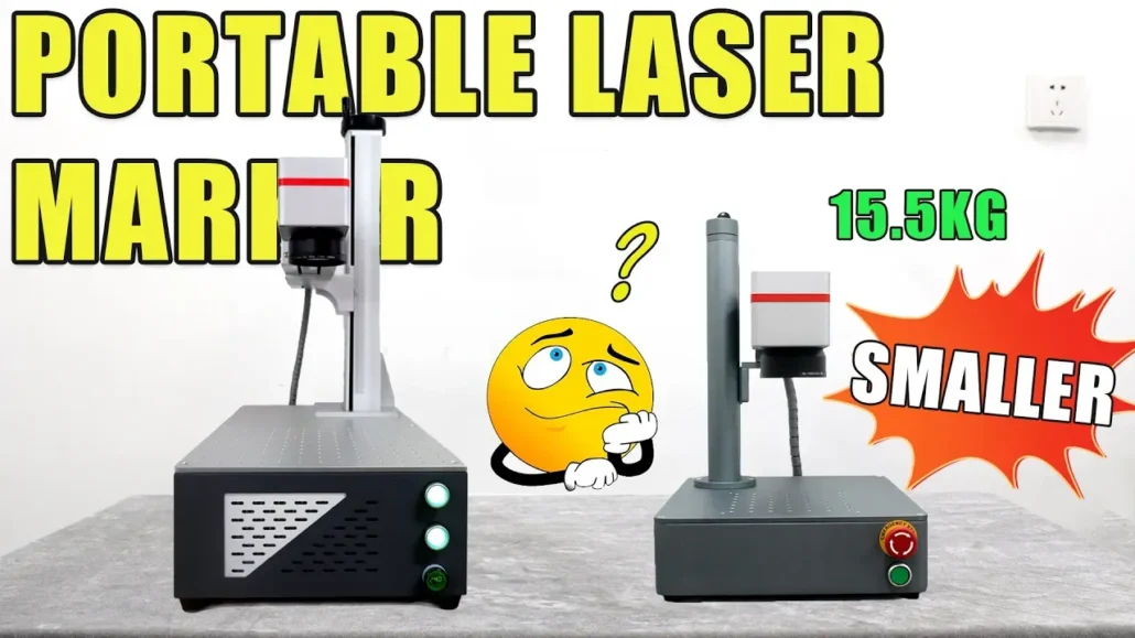 video cover of 20W portable laser marking machine