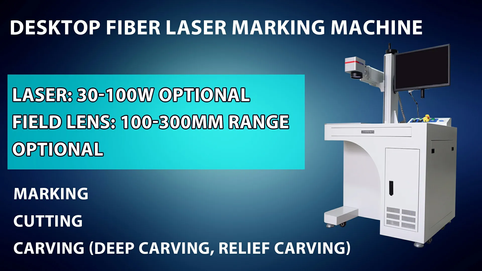 video cover of desktop fiber laser marker