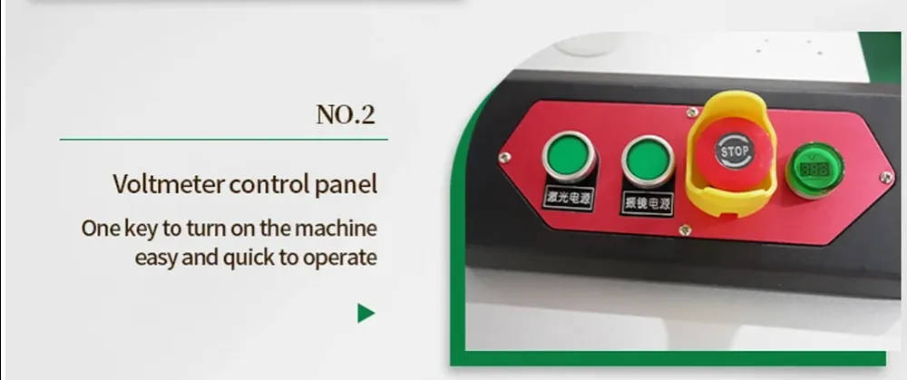 UV laser engraving marking machine button