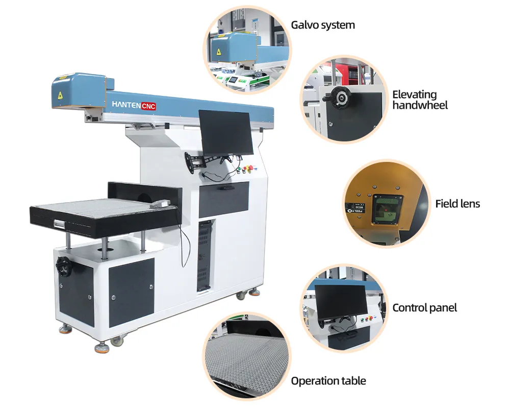 CO2 Glass Laser Marking Machine-Component