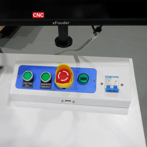 Desktop laser marking machine-button