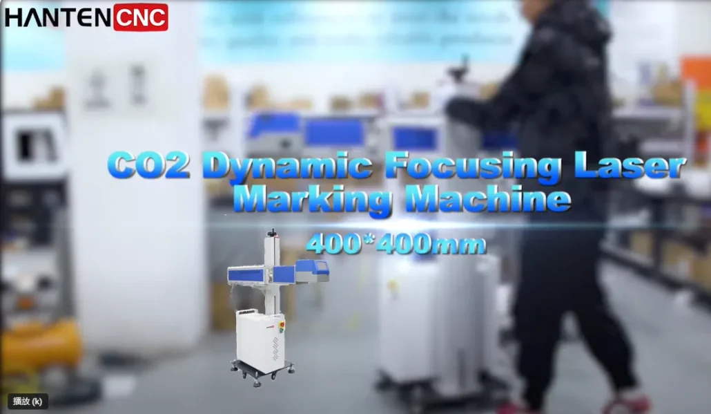 co2 dynamic focusing laser marking machine