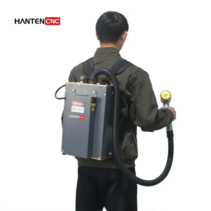 backpack handheld rust stripping laser cleaner