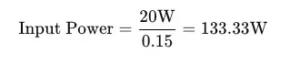 electrical input power2