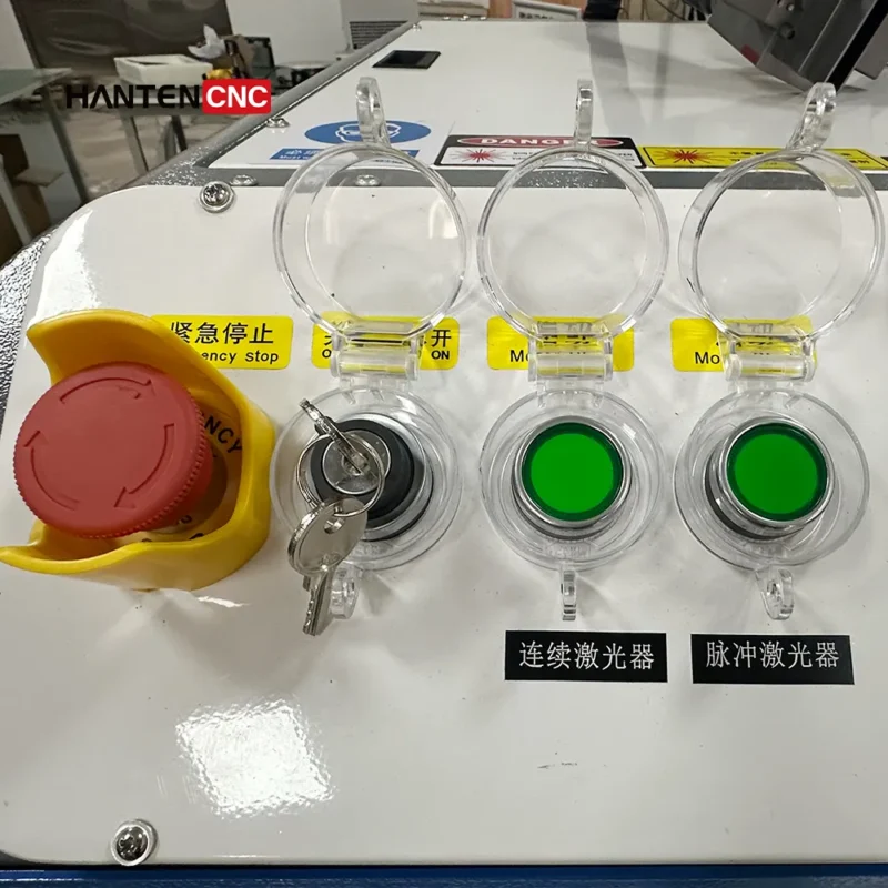 Composite Laser Cleaning Machine Control Panel- HANTENCNC