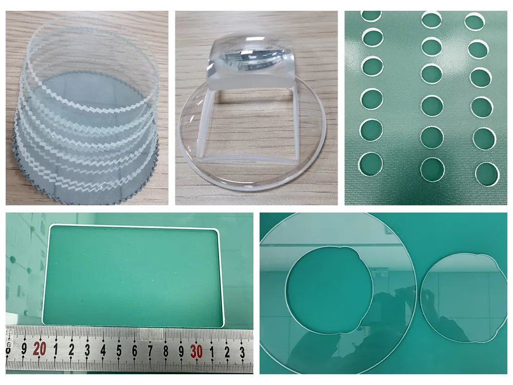 Soda-lime Glass - Laser Drilling Samples