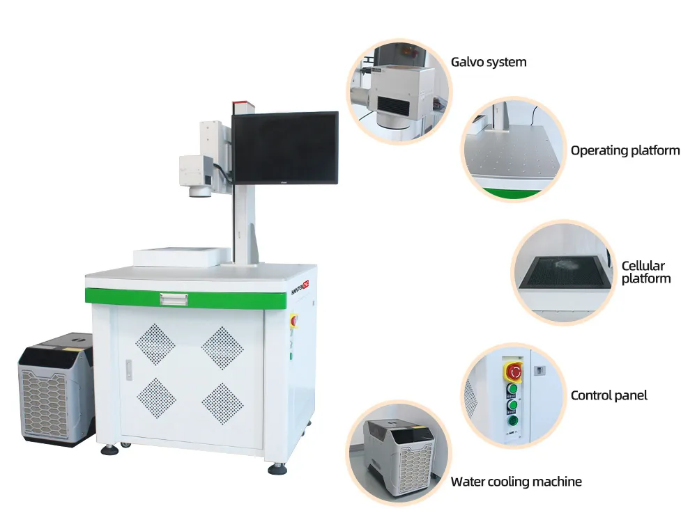 laser glass drilling machine components