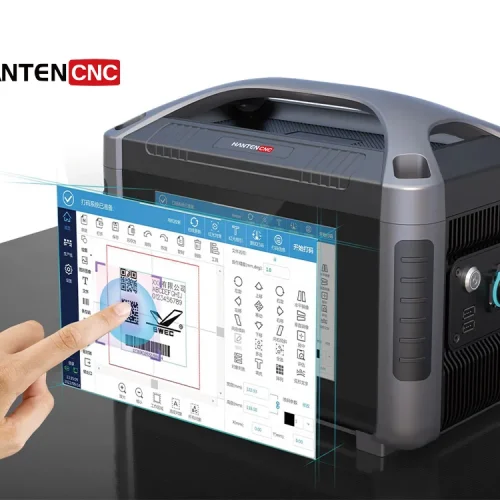 Touch screen of handheld laser marking machine