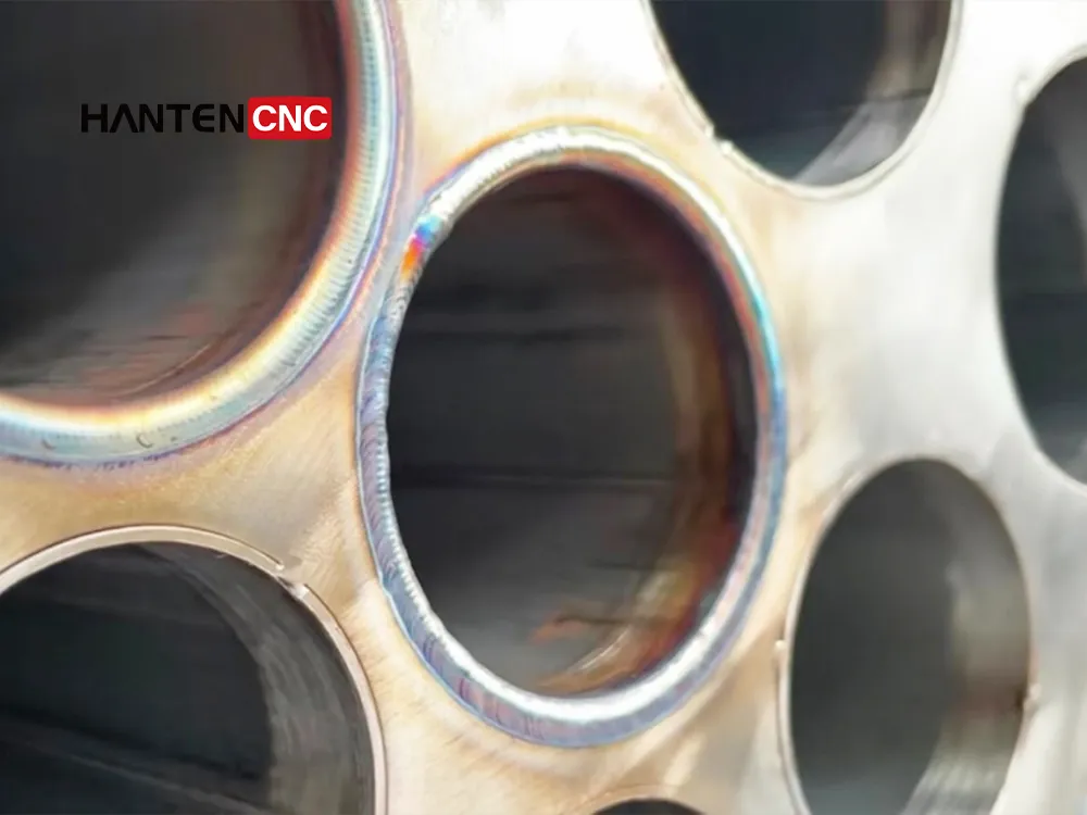 heat exchanger pipe laser welding effects