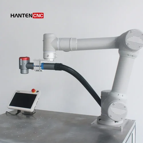 Laser Cleaning Machine with a Collaborative Robot Arm